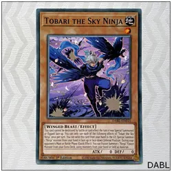 Tobari the Sky Ninja - DABL-EN015 - Common 1st Edition Yugioh - Image 1
