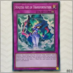 Ninjitsu Art of Transformation SHVA-EN028 Super Rare 1st Edition Yugioh - Image 1