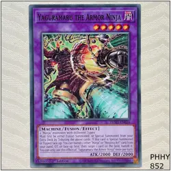 Yaguramaru the Armor Ninja - PHHY-EN036 - Common 1st Edition Yugioh - Image 1