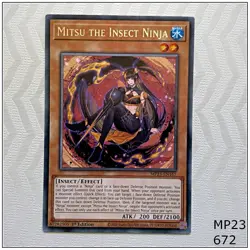 Mitsu the Insect Ninja - MP23-EN167 - Rare 1st Edition Yugioh - Image 1