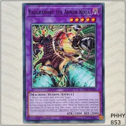 Yaguramaru the Armor Ninja - PHHY-EN036 - Common 1st Edition Yugioh - Image 1