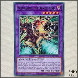 Yaguramaru the Armor Ninja - PHHY-EN036 - Common 1st Edition Yugioh - Image 1