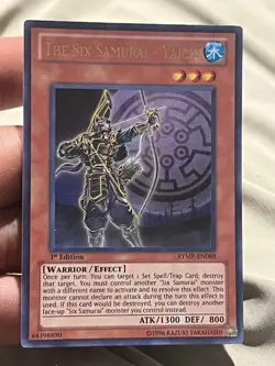 Yugioh The Six Samurai - Yaichi RYMP-EN088 1st Edition Ultra Rare Lp - Image 1