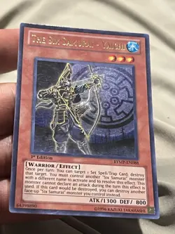 Yugioh The Six Samurai - Yaichi RYMP-EN088 1st Edition Ultra Rare Lp - Image 2