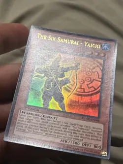 Yugioh The Six Samurai - Yaichi RYMP-EN088 1st Edition Ultra Rare Lp - Image 3