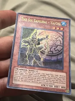 Yugioh The Six Samurai - Yaichi RYMP-EN088 1st Edition Ultra Rare Lp - Image 4