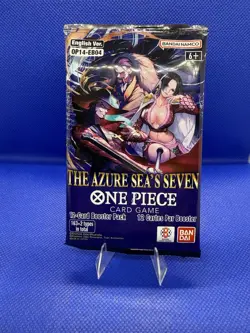 One Piece TCG: The Azure Sea's Seven Booster Packs OP-14 English Set - Image 1