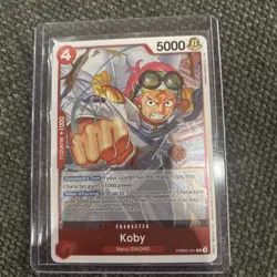 One Piece TCG The Best Vol. 2 PRB-02 - Koby R PRB02-001 - English NM - Image 1