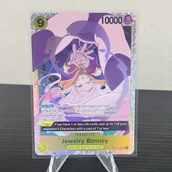 Jewelry Bonney OP13-108: Egghead/Bonney Pirates Special Holo, Rush, 10000 Power - Image 1