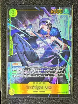 Trafalgar Law (Alternate Art) EB03-062 Extra Booster: One Piece Heroines Edition - Image 1
