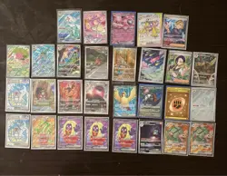 Pokemon TCG Scarlet & Violet 30 Card Lot (Price is 80% total cards value) - Image 1