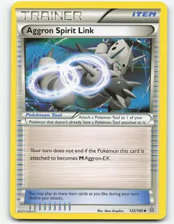 Aggron Spirit Link #123/160, Pokemon card - Image 1