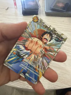 Monkey D Luffy - P OP 48 - One Piece Miracle Battle Carddass Card Japanese - Image 1