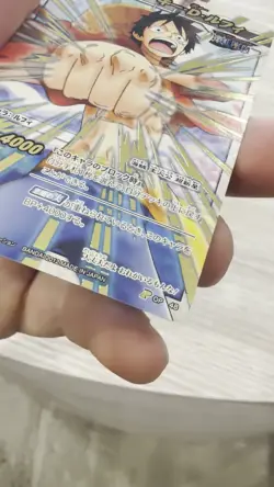 Monkey D Luffy - P OP 48 - One Piece Miracle Battle Carddass Card Japanese - Image 2