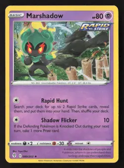 Marshadow - (Cosmos Holo) Holo Rare Miscellaneous Cards & Products 080/203 NM - Image 1