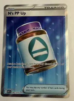 N's PP Up Ultra Rare 262/217 | Pokemon Card Ascended Heroes | Near Mint 262/217 - Image 1