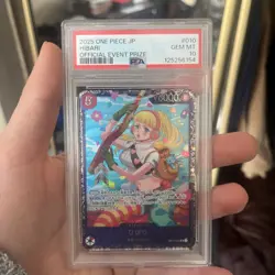 PSA 10 Hibari SR OP11-010 Flagship Battle Promo 2025 ONE PIECE Card Japanese - Image 1