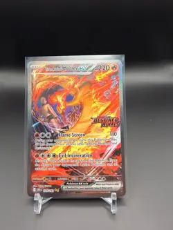 Team Rocket's Moltres ex - (Destined Rivals Stamp) 229/182 Miscellaneous Cards & - Image 1