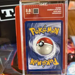 Pokemon TCG Gengar Fossil Holo Card 5/62 TAG 8.5 Near Mint - Image 2