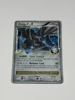 2009 Pokemon Card TCG Trading Card Game Platinum #122/127 Dialga G LV. X Holo HP - Image 1