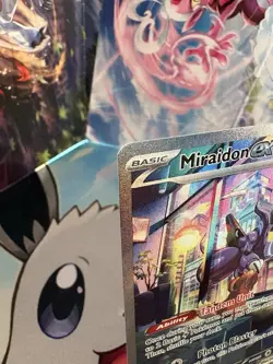 Pokemon TCG Miraidon EX Scarlet & Violet Base Set Holo Card 244/198 NM English - Image 3