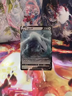Lugia v Silver Tempest Holo Ultra Rare Card Swsh12: Sword & Shield 138/195 - Image 1