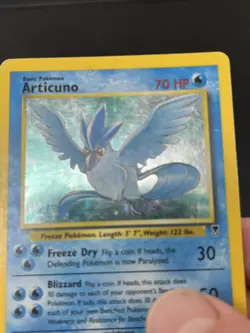 Articuno 2/110 Legendary Collection Holo Rare Pokemon Card MP - Image 2