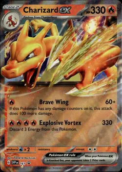 Charizard ex Holo Promo SV: Scarlet & Violet Promo Cards 161 NM - Image 1