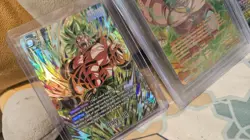 Broly FB06-120 DBS SCR fusion World Dragon Ball Super Card plus more history z - Image 2