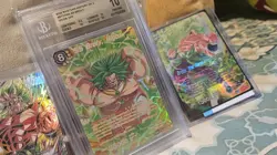 Broly FB06-120 DBS SCR fusion World Dragon Ball Super Card plus more history z - Image 3
