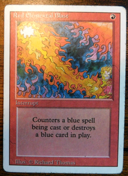 Red Elemental Blast - Revised Edition - LP - Regular - Image 1