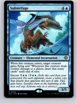 Magic the Gathering Subterfuge Lorwyn Eclipsed Commander MTG Free Shipping! - Image 1