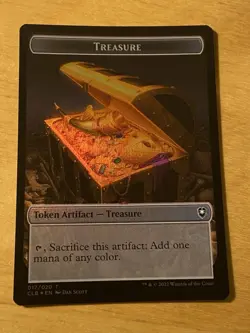 MTG Faerie Dragon Token FOIL CLB NM English - Image 2