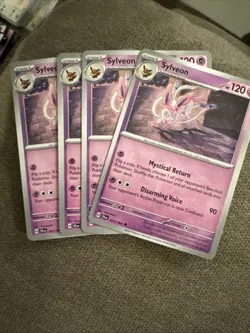 4x Sylveon - Pokemon S/V Shrouded Fable 022/064 TCG Playset - Image 1