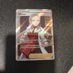Oleana (Full Art) 191/192 Ultra Rare Holo NM Pokemon SWSH02: Rebel Clash - Image 1