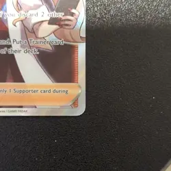Oleana (Full Art) 191/192 Ultra Rare Holo NM Pokemon SWSH02: Rebel Clash - Image 2