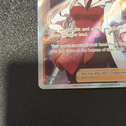 Oleana (Full Art) 191/192 Ultra Rare Holo NM Pokemon SWSH02: Rebel Clash - Image 5
