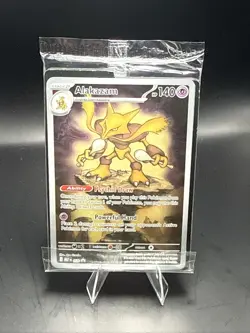 Pokemon Alakazam 009 Me: Mega Evolution Promo Holo Sealed - Image 1