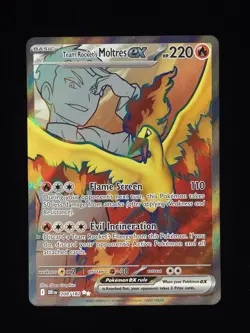 Team Rocket's Moltres ex 208/182 Pokemon SV10: Destined Rivals 🔥🔥🔥 - Image 1