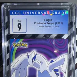 🔥CGC 9🔥 2001 Topps Pokemon Lugia Johto Series 1 #249 - Image 2