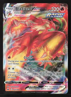 Blaziken VMAX Ultra Rare Holo SWSH06 021/198 NM Pokemon TCG - Image 1