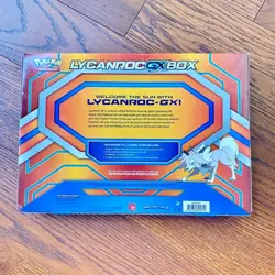 2017 Pokemon TCG Lycanroc-GX Box,Booster:Sun&Moon, Evolutions,Steam SiegeUSEALED - Image 2