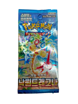 Lot of (105) 2024 Pokemon Korean SV7a Paradise Dragona Booster Packs - Image 2