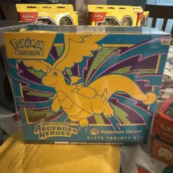 ASCENDED HEROES 2x IN HAND POKEMON CENTER PC EXCLUSIVE ETB POKEMON NEW - Image 2