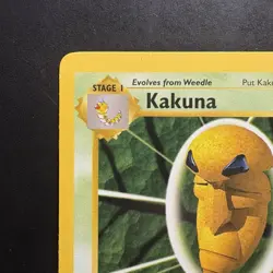 Pokemon Vintage First Edition Kakuna 033/102 Base Set (Shadowless) Wotc 1999 - Image 2