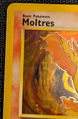 1999 Pokemon Fossil Moltres 12/62 Holo Rare Unlimited WOTC LP NM - Image 3