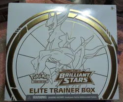 Pokemon TCG Sword & Shield Brilliant Stars Elite Trainer Box (85012) 820650850127 - Image 1