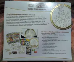 Pokemon TCG Sword & Shield Brilliant Stars Elite Trainer Box (85012) 820650850127 - Image 4