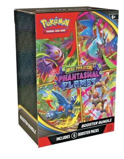Pokemon Mega Evolution Phantasmal Flames Booster Bundle Box - Image 1