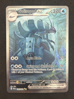 2023 POKEMON SV PARADOX RIFT 246/182 GOLISOPOD EX - NEAR MINT - Image 1